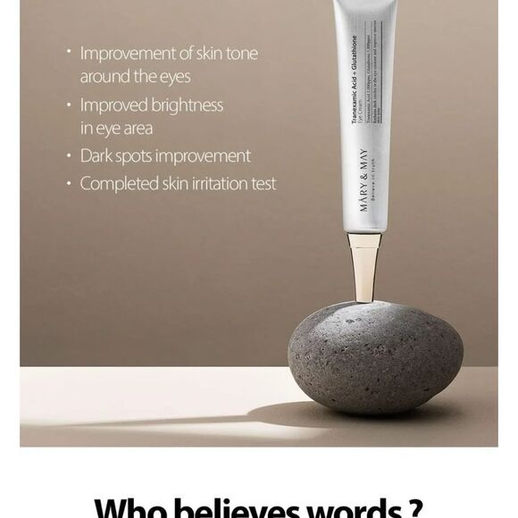 Mary & May, Tranexamic Acid + Glutathione Eye Cream mini - Picture 5 of 10